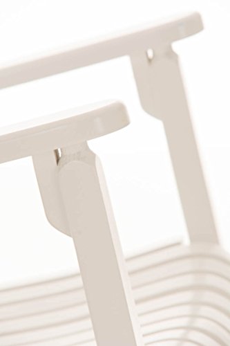 CLP Stillstuhl / Holz-Schaukelstuhl MARISSA, Landhaus Stil, bequem & stilvoll Relaxen, FARBWAHL weiß6