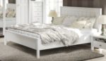 Bett Doppelbett 215348 weiß 160 x 200 cm