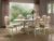 Landhaus Massiv Esstisch Bettina 150x90x75 Holz Weiß ausziehbar auf 185cm