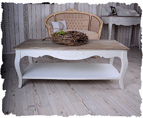 RUSTIKALER COUCHTISCH IM LANDHAUSSTIL ANTIK-LOOK4