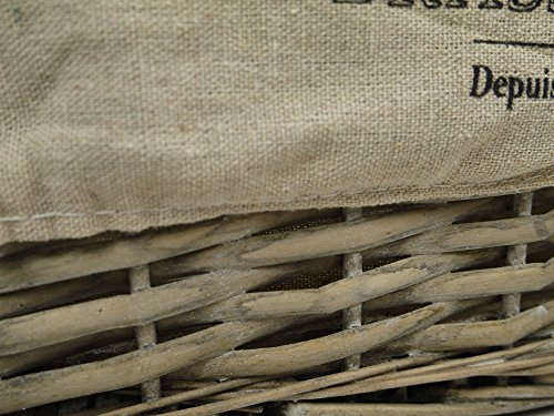 khevga Aufbewahrungskorb Brasserie Brötchenkorb aus Weide1