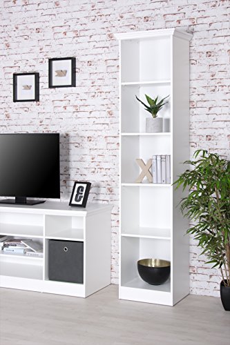 Intertrade 001733 Regal Aura 21, 50 x 200 x 35 cm, dekor weiß1