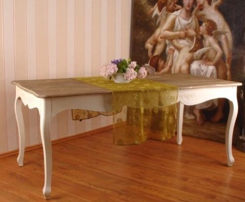 Großer Esstisch, Küchentisch, Holztisch, Tisch, Esszimmertisch aus Holz im zeitlosen Landhausstil, hochwertige Verarbeitung - Palazzo Exclusive2