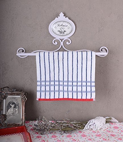 Französischer Handtuchhalter Le Bain im landhausstil Weiss Bad3